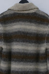 SWAYING/KNIT Thick Striped Cardigan SW212SZ09